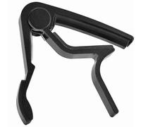 CFTGIW Portable Tune Clamp Handheld Tuner Capo for Folk Guitar Blue With Capo This Change Can Guit CapoTunerGuitar TunerGuitar CapoFolk CapoFolk Tuner (Black)