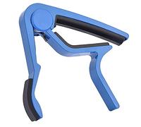 CFTGIW Portable Tune Clamp Handheld Tuner Capo for Folk Guitar Blue With Capo This Change Can Guit CapoTunerGuitar TunerGuitar CapoFolk CapoFolk Tuner (Blue)