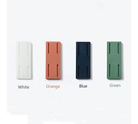 CFTGIW Power Strip Fixator Wall Mounted Self Adhesive Power Strip Holder Protector Fixator Socket Cable Fixer Holder for Kitchen FixatorPower HolderPunch (Green)