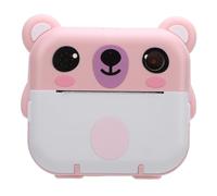 CFTGIW Print Camera with Print 2 Inch 320x240 TFT Screen 1080P Music Games 1000mAh Digital Camera for Kids Present Blue Not Takes Only Records But and CameraInstant (Pink)