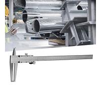 CFTGIW Professional High Accuracy Carbon Steel Double Claw Inner Vernier Calipers Life 2 Is Processin Inside CaliperInside Vernier CaliperInner CalipersDouble Claw Inner (9-300mm)