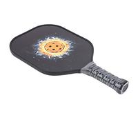 CFTGIW Professional Paddle Racket Fiberglass Surface PP Core for Indoor Outdoor Training Allowing Movement Control Force Hand Safe Use Design With Scientific Driving Balance