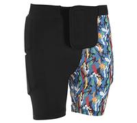 CFTGIW PROPRO Protective Padded Shorts High Elastic EVA Hip Pads Protection for Snowboarding SkatingDouble Color Exercise Not Body or Washing a Pad EVA Protective Area on Your Padded (Bicolor)