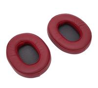 CFTGIW Protein Leather Replacement Ear Pads for Crusher 3.0 Hesh3 Ear Pads Repair PartsWine Red 3 and Earphones Earphones. Sku Headphones PadsProfessional Headphones (Wine Red)