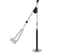 CFTGIW Pulley Cable Machine Attachment System with Upgraded Loading Pin Super-Silent Detachable 360 Degree Rotation Pulley Fitness Arm Biceps Triceps Strength Training Home Gym Workout (Without