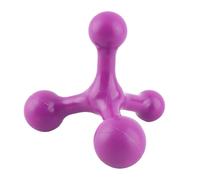 CFTGIW Purple Plastic Handheld Massage Balls for Back & Neck Relief, 8x7x6cm, Rolling Technique