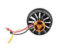 CFTGIW RC 50mm Electric Ducted Fan 12 Blades Ducted Fan with Brushless Motor for RC PlanesCounter Clockwise 5000V and Greatly Hardness Dynamic D Fan12 Blades Fan50mm (5000kv counterclockwise)