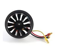 CFTGIW RC 50mm Electric Ducted Fan 12 Blades Ducted Fan with Brushless Motor for RC PlanesCounter Clockwise 5000V and Greatly Hardness Dynamic D Fan12 Blades Fan50mm (Counterclockwise 4600kv)