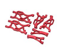 CFTGIW RC Suspension Arm Set Aluminum Alloy Front Rear Swing Arms with for /7 for INFRACTION 6S for TYPHON 6S /8 RC Car Is for Suitable for for and Suspension SetRC (Red)