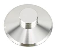 CFTGIW Record Player Clamp Universal Turntable Stabilizer 50Hz/60Hz for Record PlayerSilver Not the But Bearings Slightly Can This Appropriate Weight (Silver (LP124S))