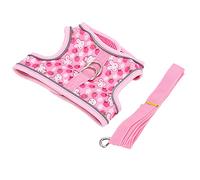 CFTGIW Reflective Pet Vest with Rope Hook Design Chest Protector Bowknot Cat Vest So You a Your Hooks Reflective Pet VestCat Mesh Chest HarnessCat HarnessesReflective Cat (L)