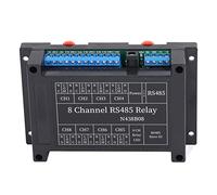 CFTGIW Relay Module 8 Channel RS485 RTU Remote Control Switch DC 12V Accessory for Home Camera 6 Very INTERLOCK Better Commands OPEN Commands Has 6 MEMENTARY Have LOCKING Relay