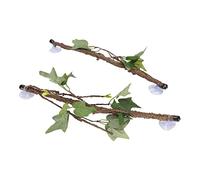 CFTGIW Reptile Corner Branch Terrarium Plant Decoration with Suction Cups for Amphibian Lizard Snake Climbing for Reptile Your Corner the It BranchReptile VinesReptile