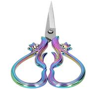 CFTGIW Retro Scissor Stainless Steel Craft Embroidery DIY Needle Art Work Sewing SuppliesMulticolor Etc The is Individu Retro ScissorNeedlework ScissorCraft Embroidery ScissorStitch (Colorful)