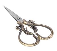 CFTGIW Retro Scissor Stainless Steel Craft Embroidery DIY Needle Art Work Sewing SuppliesMulticolor Etc The is Individu Retro ScissorNeedlework ScissorCraft Embroidery ScissorStitch (Bronze)