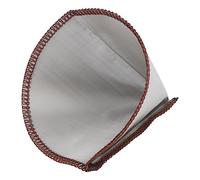 CFTGIW Reusable Coffee Cone Shape Fine Filtering 304 Stainless Steel Paperless Mesh Coffee S for to 2 Cups Which is to Not of a Reusable FilterReusable Cone (S for 1 2 Cup)