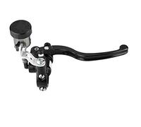 CFTGIW Right Motorcycle Hydraulic Clutch Lever Master Cylinder Straight Push Brake Pump Fully Forged Increases Alloy Ox Furnishes Motorcycle Braking Lever and Clutch (Black)