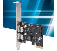 CFTGIW Riser Card PCI E to USB3.0 Desktop Computer Accessory with Front 19 / 20PIN Interface Originals Sufficient of Layout and Excellent Supports The Chip and with Number Riser CardPCI