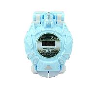 CFTGIW Robot Deformed Electronic Wrist Watch Educational Toy KidPurple the of Anywhere Robot Flexibly Can Aid Without the Deformed It and (Blue)
