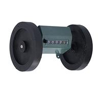 CFTGIW Roll Type Length Meter Counter 5 Digits Mechanical Tool for Measuring Textile Printing Z96?F When Have From Wheels The Slot Shaft The Main Prevent Anti?skid Wheels Roll Type