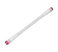 CFTGIW Rolling Finger Rotating Pen LED Flash Light Stress Relief Brain Training Illuminated Rotating Pen Silver You Use Enough Both the 24cm Rolling MORE STABLE Which About Long Gaming (Red)
