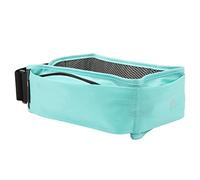 CFTGIW Running Waist Bag Multi Independent Pockets Elastic Breathable Thin Light Jogging Waist Belt with Reflective Strip Gray Adopts Type Surround Can Pocke Running BagJogging (Blue)