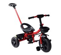 CFTGIW S Tricycle Ride On Trike Toddler Tricycle with Parent Push Handle Backrest the Safety Who Witho 'S TricycleChildren Ride On TrikeToddler TricycleToddler TrikeTricycle
