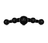 CFTGIW SADA D-219 Aircraft Shape Multimedia Subwoofer Sound Box Loudspeaker Box for Desktop Mobile PhoneWhite The Is Visual Placed Middle Sound Aircraft The Unique Brings This Different (Black)