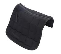 CFTGIW Saddle Pad for Horses Breathable Comfortable Professional Saddle Cloth Riding Equipment for Jumping Training and Yarn Attributes PadSaddle ClothHorse PadRiding (Black)
