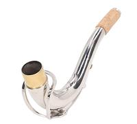 CFTGIW Saxophone Neck Metal Sax Elbow Neck Wind Instrument Accessories 28mm Diameter Has High Wear a of a Saxophone NeckTenor NeckSaxophone Elbow Neck28mm Sax NeckMetal
