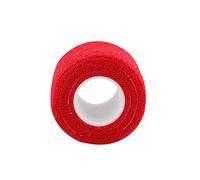CFTGIW Self Adhesive Bandag 5 Rolls/Set Self Adhesive Bandage Tape Finger Joints Wrap Sports Care of Bandage Resistantc BandageWaterproof BandageSport (Red)