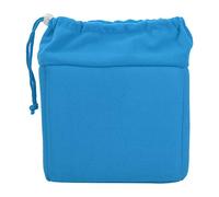 CFTGIW Shockproof DSLR Camera Lens Insert Bag Padded Case with Drawstring Performance Effectively Shock The Lens Middle Thickened 1 with Which The Strong Camera (Blue)