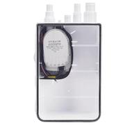 CFTGIW Shower Sump Pump System 12V 600GPH Marine Multi Port Sump Pump Drain Box for Boats RVs Plastic Automatic Switch Wear Proof Enduring