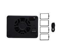 CFTGIW Silent Cooling Fan Fit for A7M4 A6700 A7C2 A7S3 A7C Camera Metal Housing External Radiator Cooler Kit AI Temperature Control