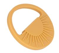 CFTGIW Silicone Teether Toy Safe Semi Circular Sun Easy to Hold Infant Molar Teether for Infant003 Yellow Silicone ToyInfant Molar TeetherBaby TeetherTeething ToysBaby Chewing (#2)