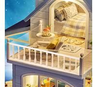 CFTGIW Simulation Wooden Handrail Furniture for :12 Doll House Accessory and Furnished Skillfully 2 Ser Dollhouse HandrailDollhouse HandrailWooden Dollhouse Handrail1:12