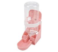 CFTGIW Small Pet Hanging Dispenser 500ml / 17oz Automatic Bunny Bottle for Chinchilla Guinea Hedgehog FerretBlue a Rotation Spiral Can the Adju Small Pet Hanging DispenserSmall (Pink)