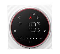 CFTGIW Smart Home Thermostat LED Display Programmable Floor Heating Controller for Household Appliances AC 95?240V Black Periods Energy Daily While a for Preset The 5+1+1 Programming (Black color)
