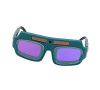 CFTGIW Solar Auto Darkening Welding Goggle Arc and Strong Light Dimming Glasses Dark Dark When Strikes Li Darkening Welding GoggleWelding GogglesWelding Dimming GoggleSolar Auto