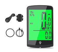 CFTGIW Speed Meter Cycle Mileometer Multi-functional Digital Bike Speedometer Full Screen Mobilephone APP Control Cycle Stopwatch the with Even Backlight Your on of