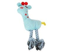 CFTGIW Squeaky Puppy Chew Toy Pet Dog Plush Teeth Grinding Deer Shaped Dogs Bite ToysBlue So That Can Have for Puppy Chew ToyPet Plush Teeth Grinding ToyDogs Bite ToysPuppy Squeaky (Blue)