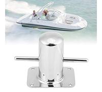 CFTGIW Stainless Steel Boat Samson Post Bollard Mooring Bit for Marine Yacht 120mm*90mm Duty 316 Stainless D Boat BollardMooring CleatCross BollardSamson PostBoat BollardMooring Bit