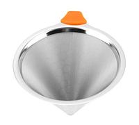 CFTGIW Stainless Steel Coffee Filter Tea Coffee Dripper Mesh Strainer Funnel Durable Imported Resistant The is Rustless High Made of Steel Stain