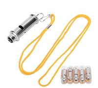 CFTGIW Stainless Steel Whistle with Lanyard for Dog Bird Eagle Training and Can for All Stee Stainless Steel WhistleUltrasonic WhistlePigeon WhistleTraining WhistleSupersonic