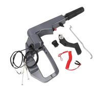 CFTGIW Steering Handle Assy 66T W0084 02 4D Aluminum Allo Steering Handle Assembly 66T W0084 02 4D, Fit for E40X Outboard Engine, Marine Tiller Arm, E40X W008