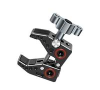 CFTGIW Super Clamp Aluminum Alloy Heavy Duty Camera Clamp with 1/4 & 3/8 Screw Holes Photography Accessories