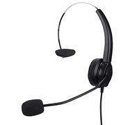 CFTGIW Telephone Headset OmniDirectional Business Office Telephone Call Center Corded Headset to the Humanized of Throughout Reduction Voice High-definition (VH530-RJ9 (single ear))