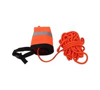 CFTGIW Throw Rope Bag Life Saving Reflective Rope Floating Bag Saving Equipment for Sports Rescuing15M/49.2Ft Throw BagLife Reflective Floating RopeFloating (15M)