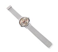 CFTGIW Touch Watch HD Super Thin .43in Screen Men Women Dynamic UI Proof LED Metal Activity QS36 Gold Steel Strap Use 43in a Color Definition to Touch WatchHD Watchmen Women (Silver Steel Strap)