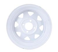 CFTGIW Trailer Rim 13 4.5J Steel 1660lbs Load Capacity Lightweight Enhanced Fuel Efficiency Replacement for Sea Ray Boat Trailer Trailer Rim Replacement Steel Trailer Rim